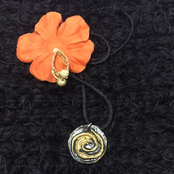 Reversible Rare Vintage Boho One of a Kind Handmade Necklace - Picture 9 of 16